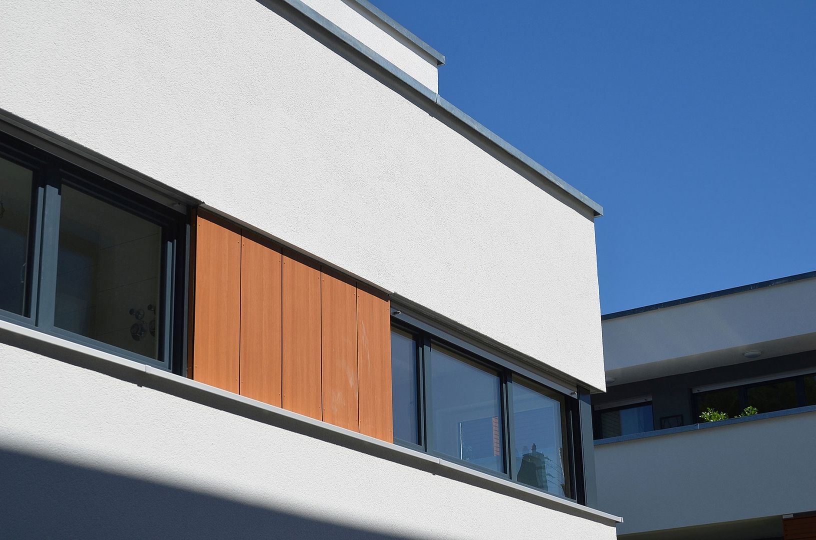 Außenansicht von einem Haus